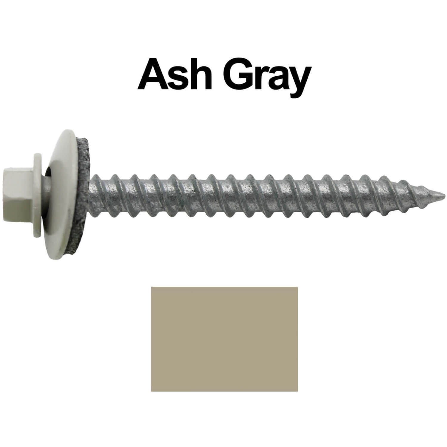 400   2" 50mm CORRUGATED ROOFING SCREWS & CLEAR STRAP CAPS 