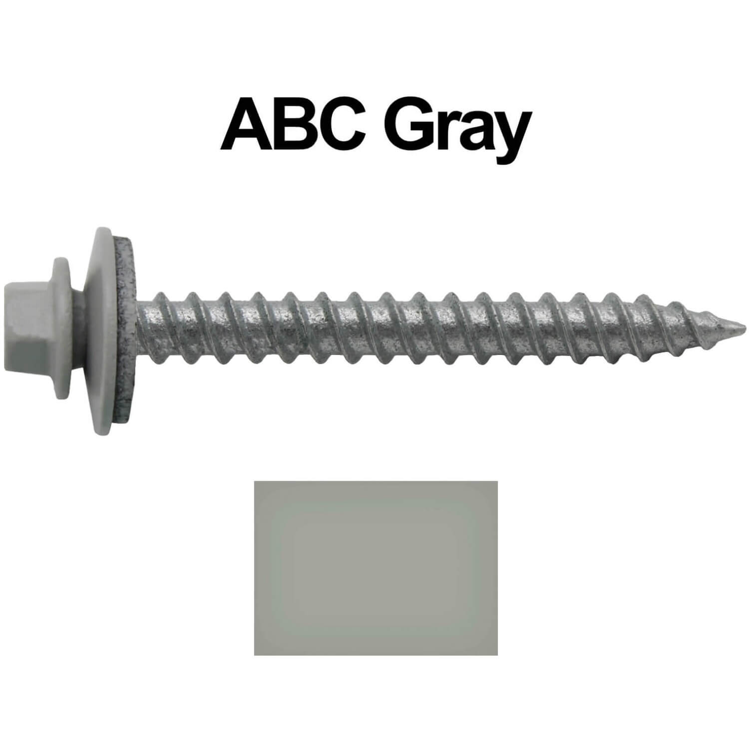 Multiple Sizes in Listing siding Screws with EPDM Washer Seal.100 PCS #10 x 3 Hex Washer Head Metal Roof Screw. #10 x 3 Self Starting/self Tapping Metal to Wood Sheet Metal Roofing 
