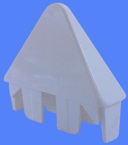 vinyl picket fence caps pointed picket cap